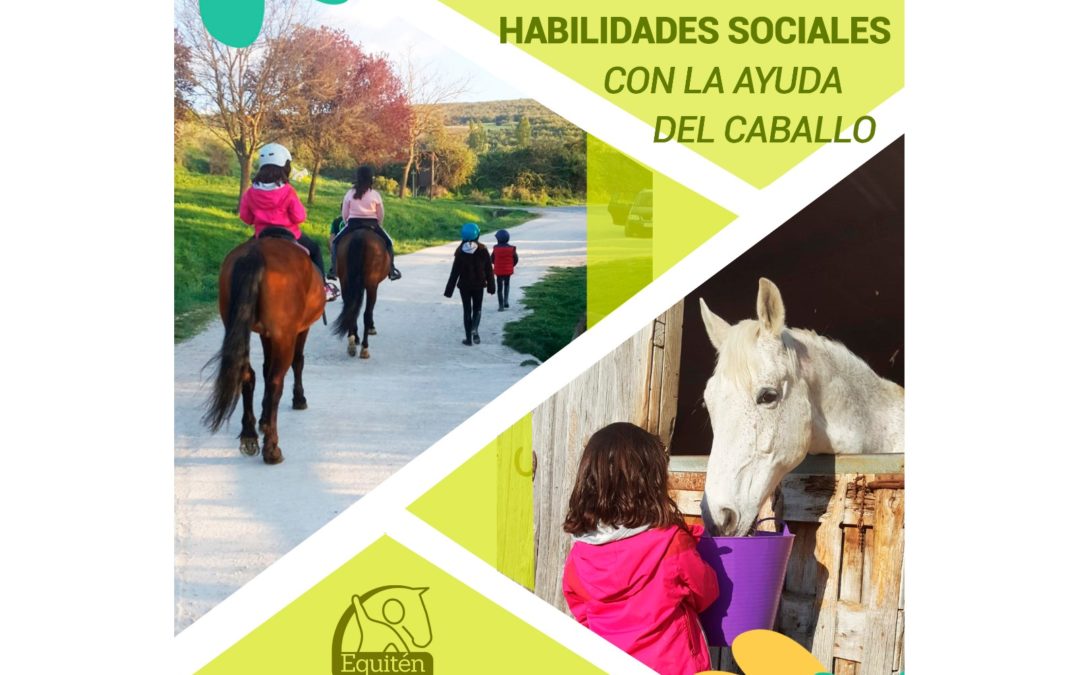 Taller en Equitén Navarra para mejorar las habilidades sociales con la ayuda del caballo